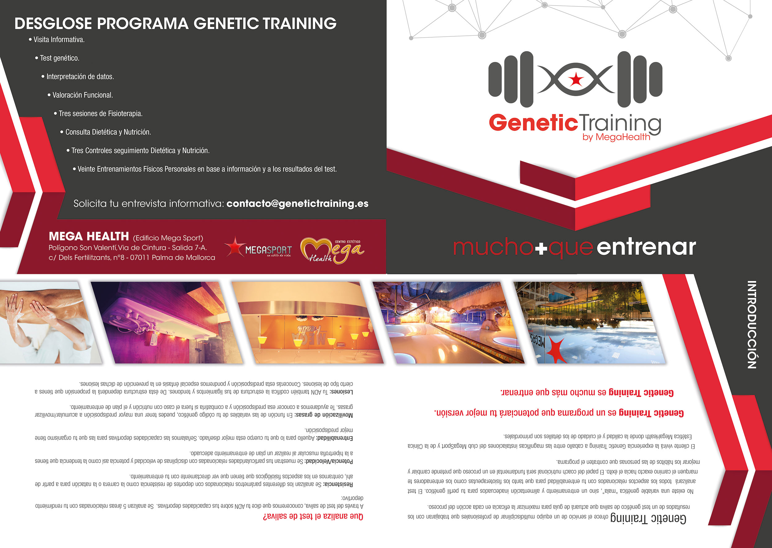 Genetic Training · Publicidad impresa