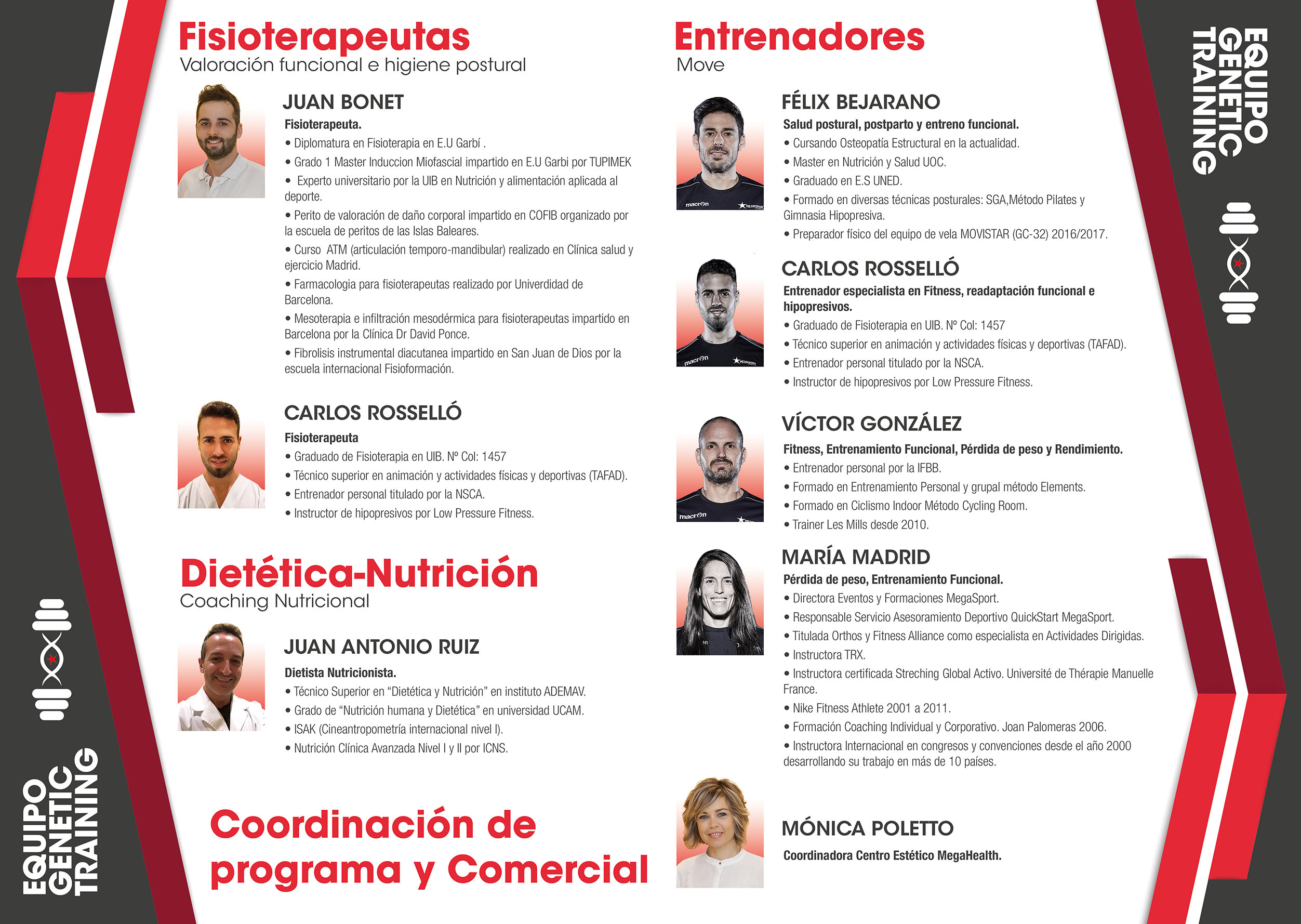 Genetic Training · Publicidad impresa