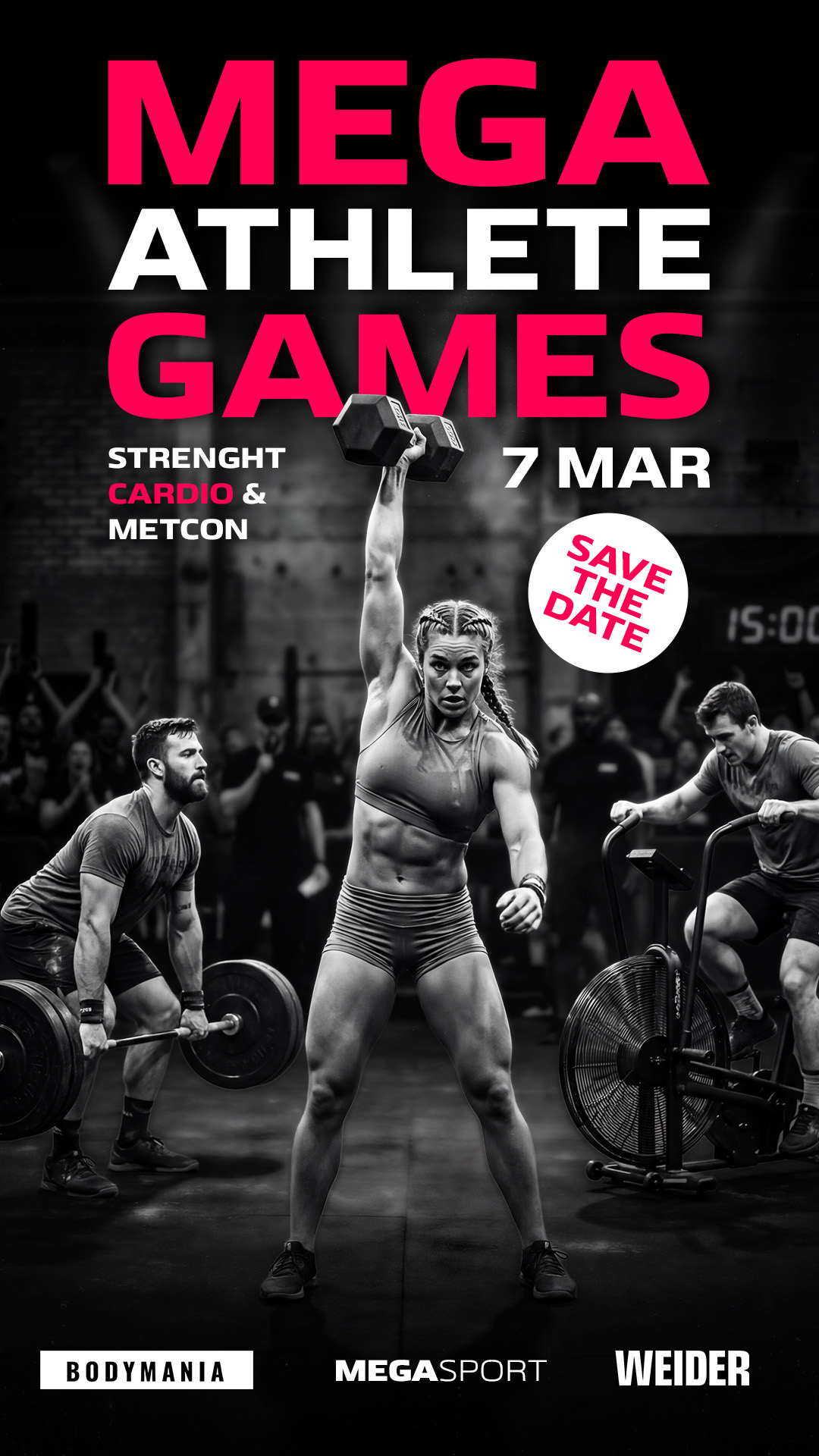Mega Athlete Games · Publicidad en redes
